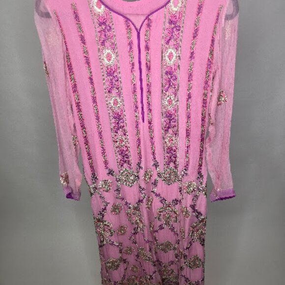 Shalwar Kameez (3pcs) Suit Pakistani / Indian Suit Small  NEW - Picture 7 of 7